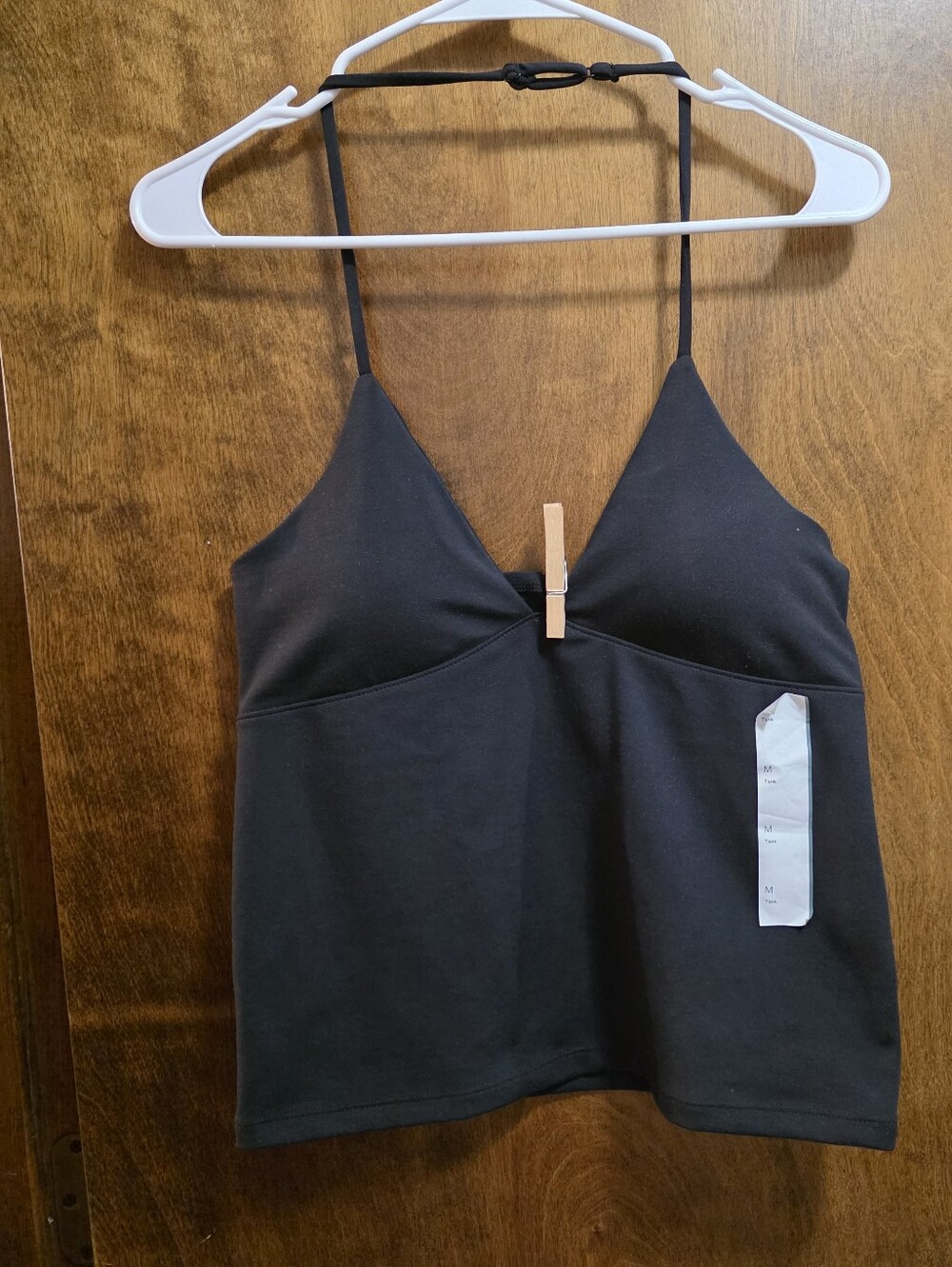 NWT Size M Black Spaghetti Strap Tank Top - Wild Fable Butter Bliss